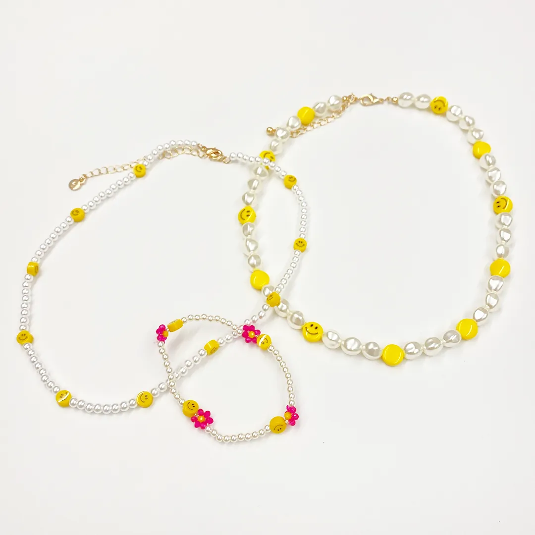 Happy Face Necklace - Small