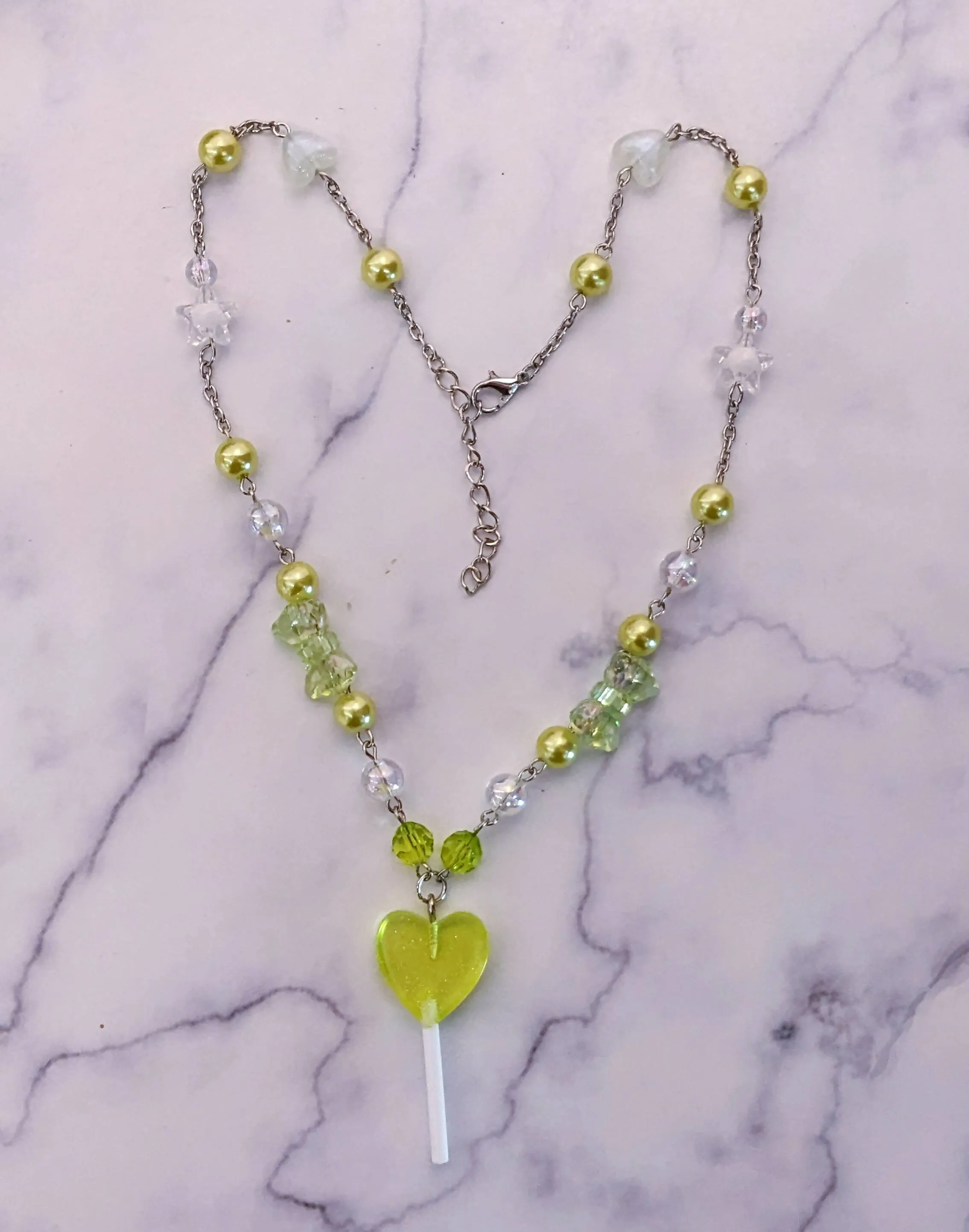 Heart Lollipop Necklace