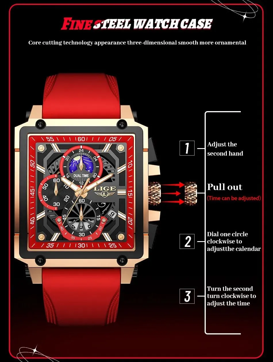 LIGEX Chronograph Watch