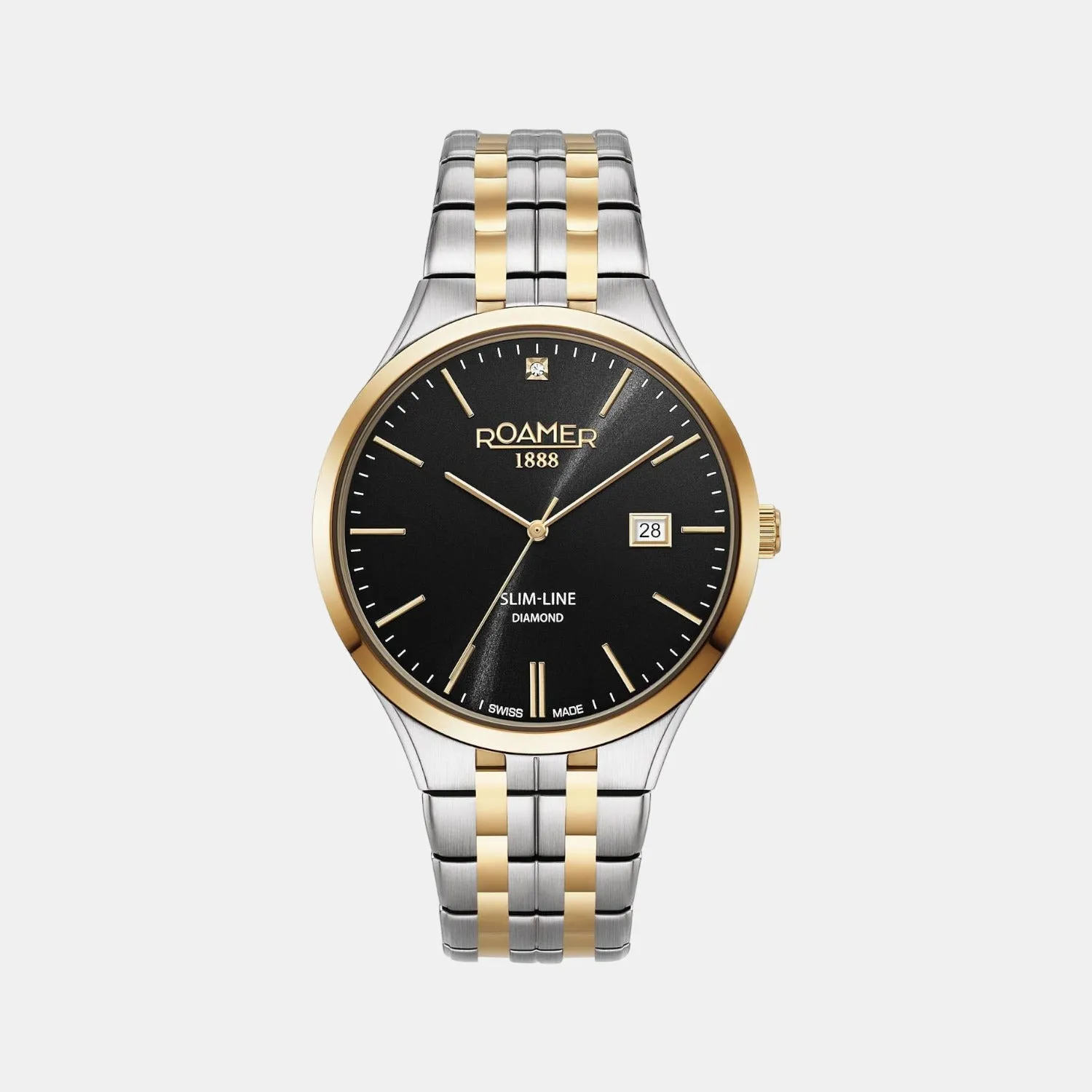 Men's Black Analog Stainless Steel Automatic Watch 864833 47 85 50