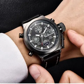 Mens Watches Men Analog Digital Dual Display Watches - S4682224