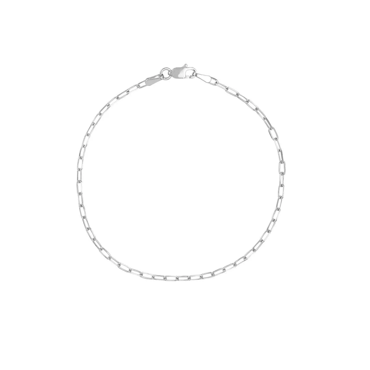 Mini Paperclip Chain Bracelet