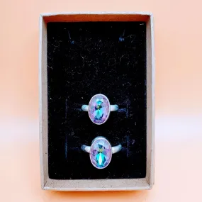 Mystic Topaz Rings | Healing, good luck, fortune, positive energy