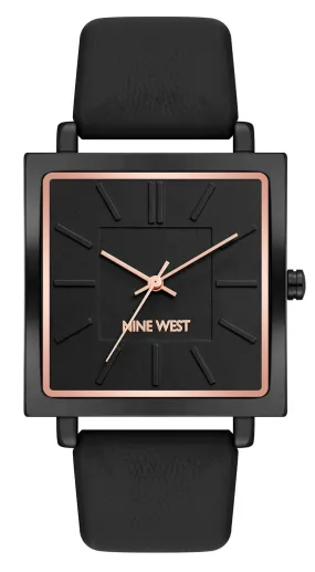 Nine West Black Dial Analog Watch For -  Ladies NW-2923GYBK