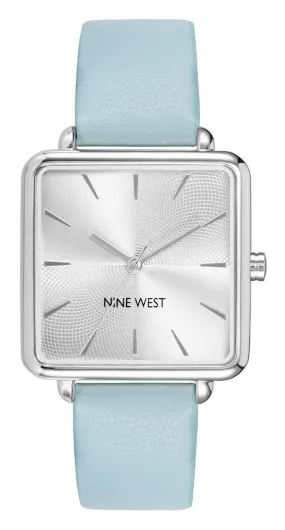 Nine West Silver Dial Analog Watch For -  Ladies NW-2671SVLB