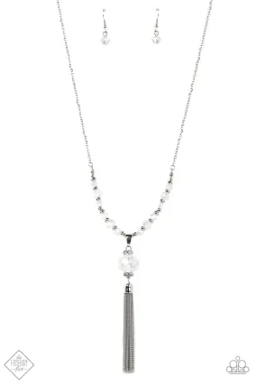 Paparazzi Necklace ~ One SWAY or Another - White