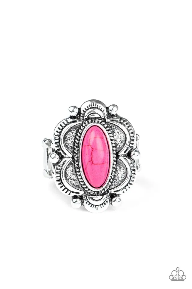 Paparazzi Ring ~ Sage Garden - Pink