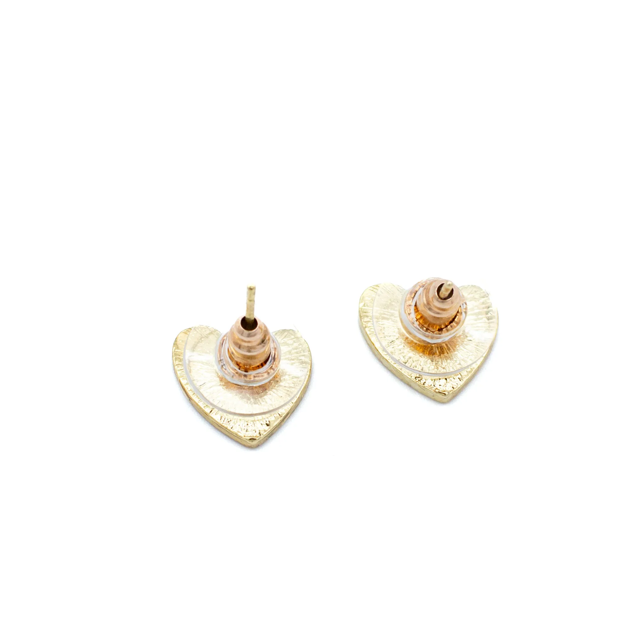 Pink Heart Stud Earrings | The Good Witch of Salem