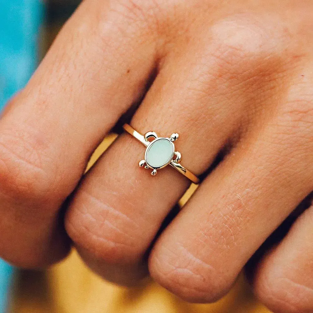 Pura Vida Sea Turtle Ring