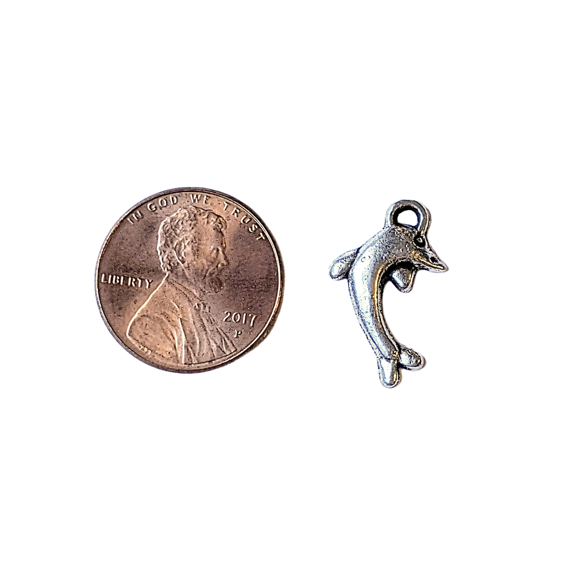 Silver Dolphin Charm 3