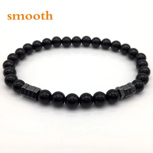 Simple Classic Beaded Men Bracelets