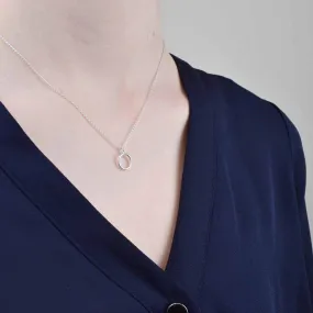 Simplicity circle pendant