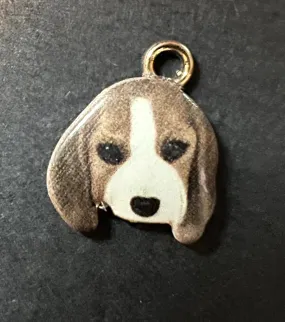 Sweet Enamel Dog Charm - 1.4cm Tall (Copy)