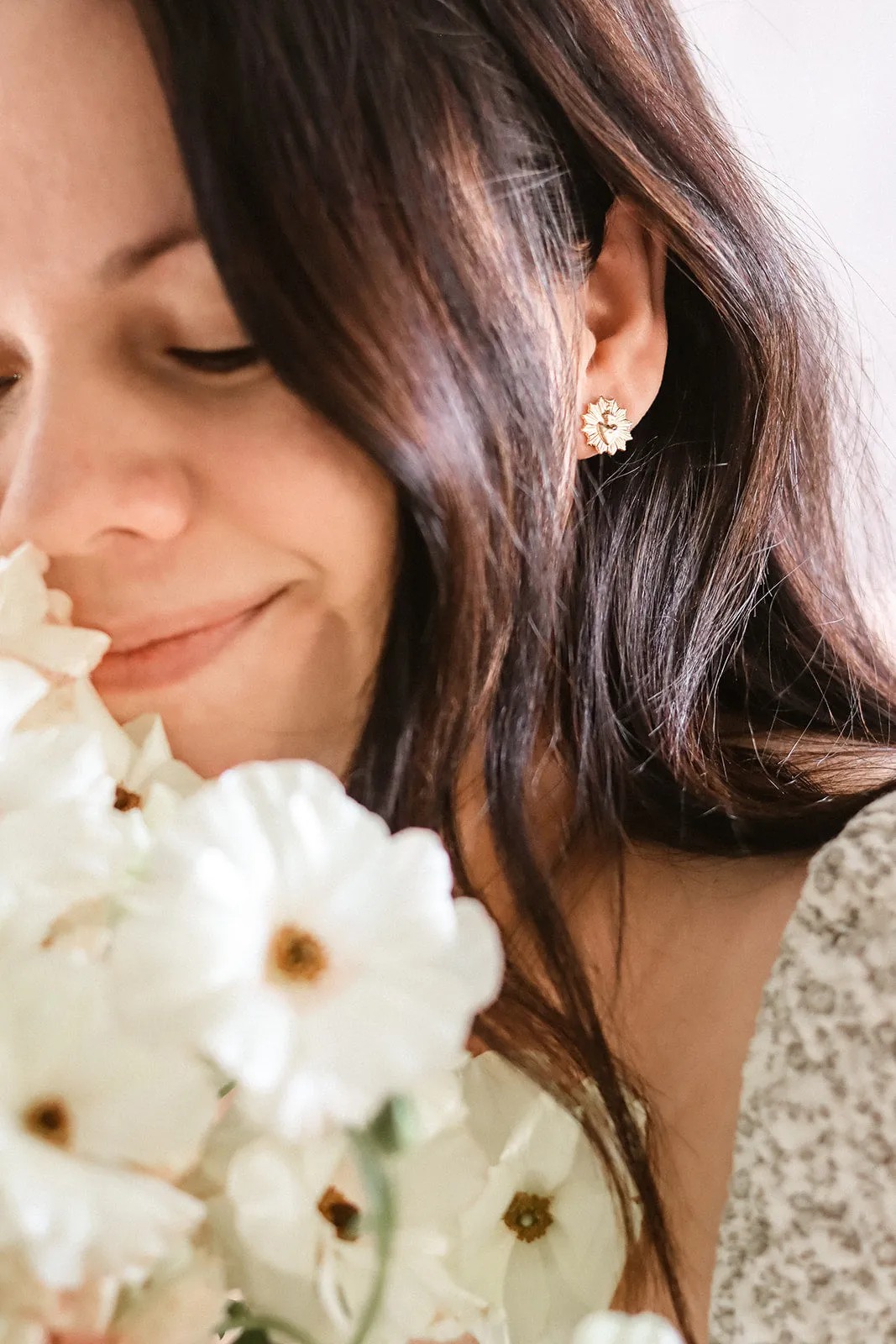 The Little Sacred Heart® Earrings in Gold Vermeil *Made to Order*