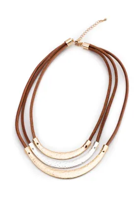 Three Layer Minimal Short Necklace