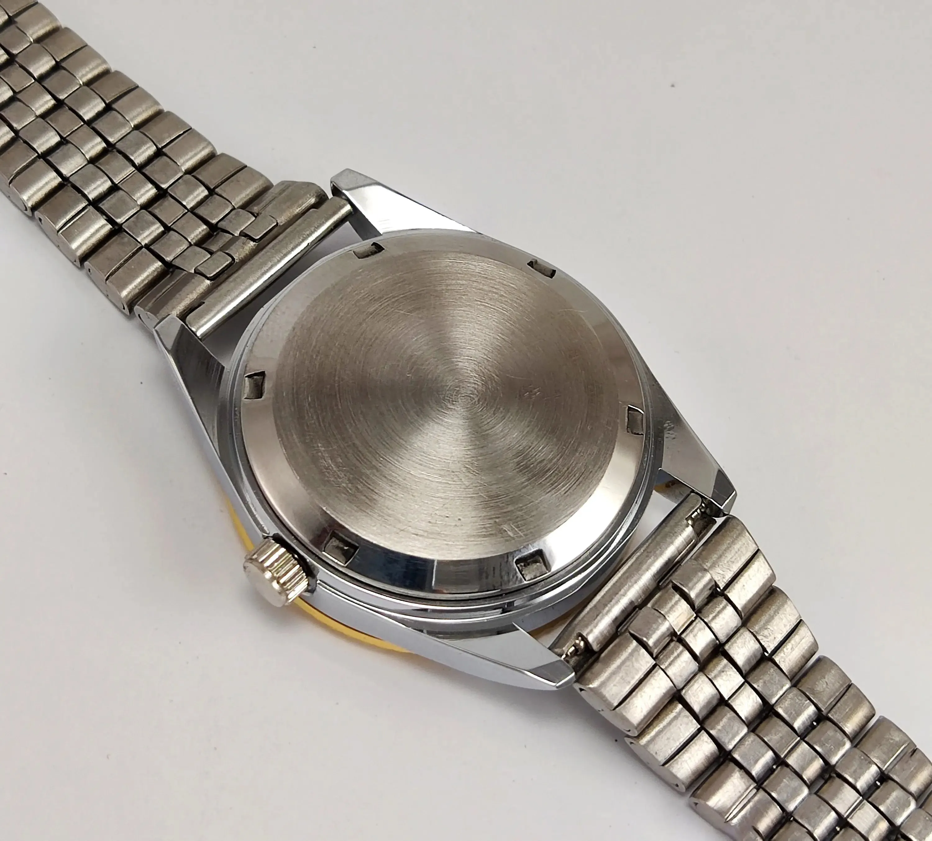 Tressa Automatic 2066 Green Dial Day Date Men's Watch
