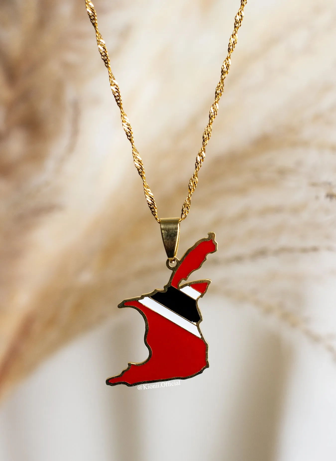 Trinidad and Tobago Colour Necklace