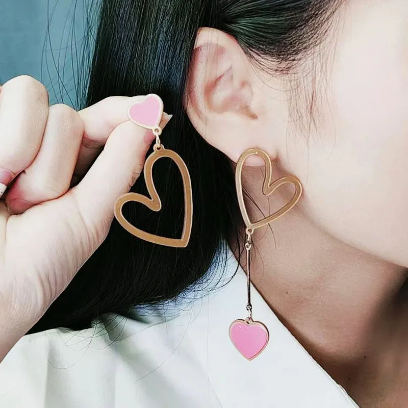 Wholesale Love Acrylic Earrings