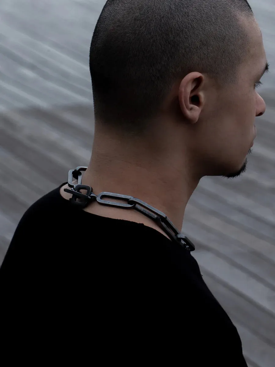 XL CHAIN LINK NECKLACE | 925 STERLING SILVER