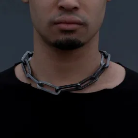 XL CHAIN LINK NECKLACE | 925 STERLING SILVER