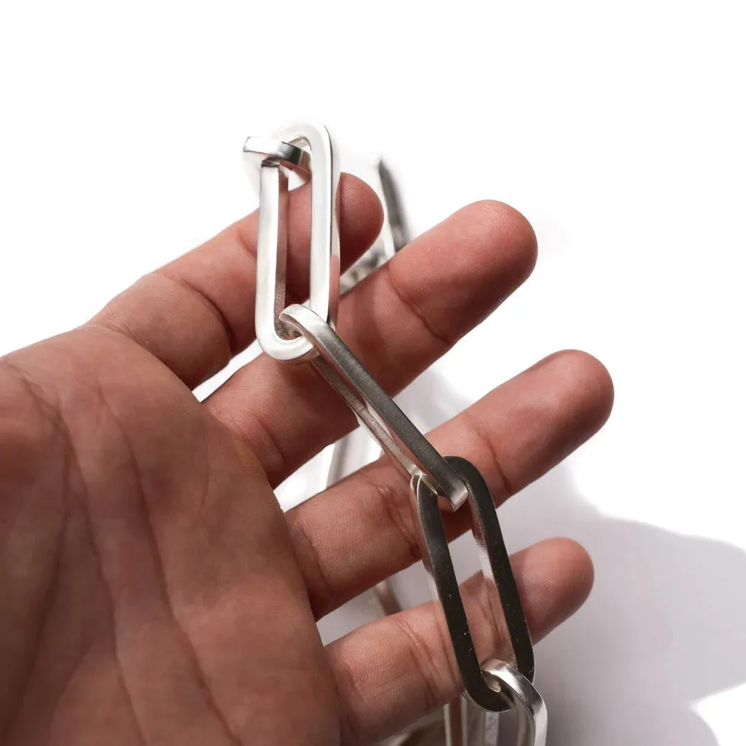 XL CHAIN LINK NECKLACE | 925 STERLING