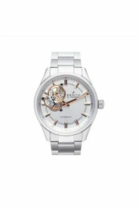 zenith el primero synopsis 40mm stainless steel men's watch